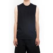 Zwarte Klassieke Mouwloze Tanktop 44 Label Group , Black , Heren