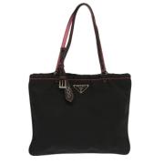 Pre-owned Fabric prada-bags Prada Vintage , Black , Dames