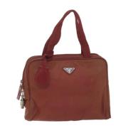 Pre-owned Nylon prada-bags Prada Vintage , Red , Dames