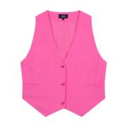 Gestreept Vest Jasje Alix The Label , Pink , Dames