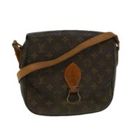 Pre-owned Canvas louis-vuitton-bags Louis Vuitton Vintage , Brown , Da...