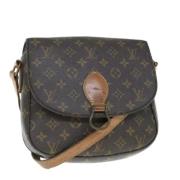 Pre-owned Canvas louis-vuitton-bags Louis Vuitton Vintage , Brown , Da...