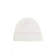 Beanie Hat Lisa Yang , White , Dames