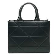 Pre-owned Leather totes Prada Vintage , Black , Dames