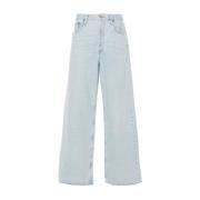 Versleten Denim Jeans Agolde , Blue , Dames