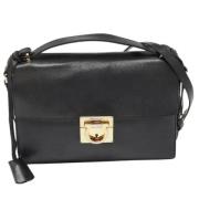 Pre-owned Leather handbags Salvatore Ferragamo Pre-owned , Black , Dam...