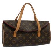 Pre-owned Canvas louis-vuitton-bags Louis Vuitton Vintage , Brown , Da...