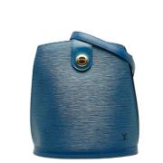 Pre-owned Leather louis-vuitton-bags Louis Vuitton Vintage , Blue , Da...