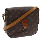 Pre-owned Canvas louis-vuitton-bags Louis Vuitton Vintage , Brown , Da...