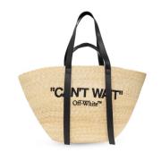 'Day Off' shopper tas Off White , Beige , Dames