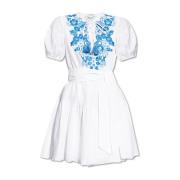 Jurk met bloemenpatroon Kate Spade , White , Dames