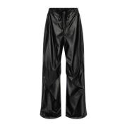 Wijde broek MM6 Maison Margiela , Black , Dames