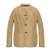 Blazer met zakken Giorgio Armani , Beige , Heren