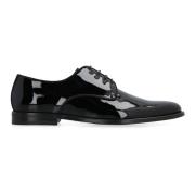 Raffaello Lakleren Derby Schoenen Dolce & Gabbana , Black , Heren