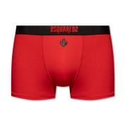 Boxershorts met logo Dsquared2 , Red , Heren