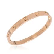 Pre-owned Rose Gold bracelets Cartier Vintage , Pink , Dames