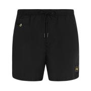 Short Tinta Unita F**k , Black , Heren