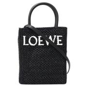 Pre-owned Fabric handbags Loewe Pre-owned , Black , Dames