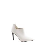 Pre-owned Leather heels Michael Kors Pre-owned , White , Dames