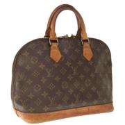 Pre-owned Canvas louis-vuitton-bags Louis Vuitton Vintage , Brown , Da...