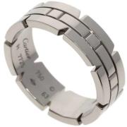 Pre-owned White Gold rings Cartier Vintage , Gray , Dames