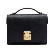 Pre-owned Fabric louis-vuitton-bags Louis Vuitton Vintage , Black , Da...