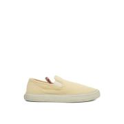 Lichtgele Slip On Sneakers Acne Studios , Yellow , Heren