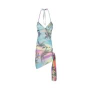 Kort Jurkje Sundown F**k , Multicolor , Dames