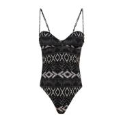 Monokini Ethos F**k , Black , Dames