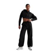 Wide Trousers Aim'n , Black , Dames