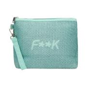 Maxi Pochette F**k , Blue , Unisex