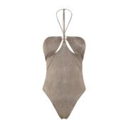 Pampa Monokini met Middenaccessoire Me-Fui , Beige , Dames