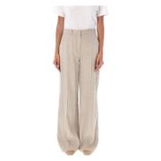 Kline Pant Anine Bing , Beige , Dames