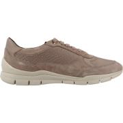 Stijlvolle Sneakers voor Vrouwen Geox , Brown , Dames