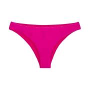 Zijkant Vaste Slip F**k , Pink , Dames