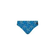 Slip Stampato Mood Marine F**k , Blue , Heren