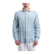 Riviera Shirt Pierce Roy Roger's , Blue , Heren