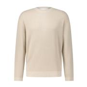 Zachte Gebreide Trui Closed , Beige , Heren