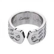 Pre-owned White Gold rings Cartier Vintage , Gray , Dames