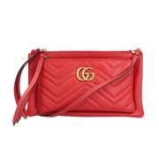 Pre-owned Fabric gucci-bags Gucci Vintage , Red , Dames