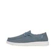 Wendy Canvas Sneaker Hey Dude , Blue , Dames