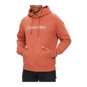 Aangepaste Stijlvolle Sweater Calvin Klein , Brown , Heren
