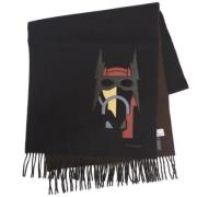 Pre-owned Wool scarves Hermès Vintage , Black , Dames