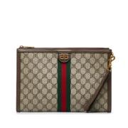Pre-owned Fabric clutches Gucci Vintage , Multicolor , Dames