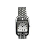 Pre-owned Stainless Steel watches Hermès Vintage , Gray , Dames