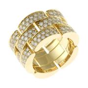 Pre-owned Yellow Gold rings Cartier Vintage , Yellow , Dames