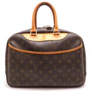 Pre-owned Canvas handbags Louis Vuitton Vintage , Brown , Dames