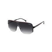 Zwart Rood Zonnebril Donkergrijs Getint Carrera , Black , Unisex