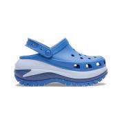 Mega Crush Klomp Crocs , Blue , Dames