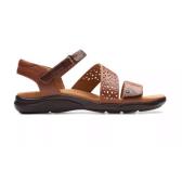Zomer Sandaal Kitly Way Clarks , Brown , Dames